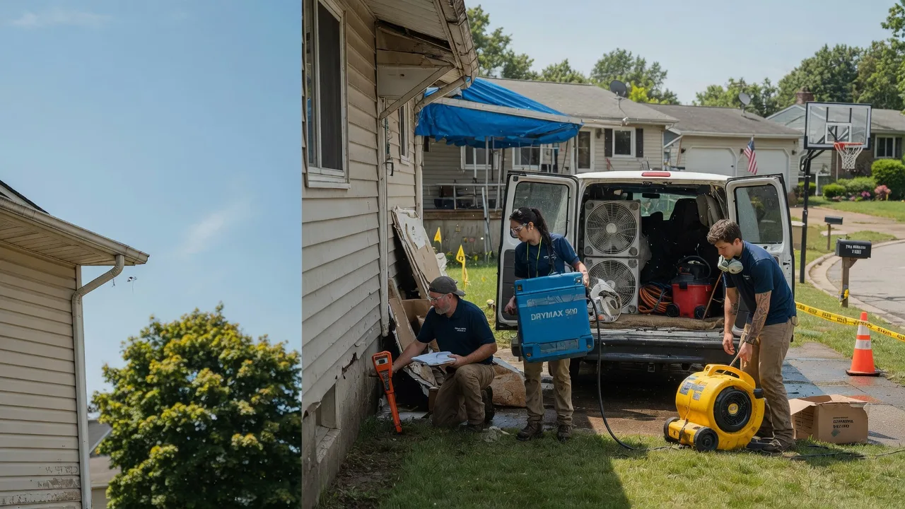 Ceiling Leak Cleanup in Taylor Springs, IL near me